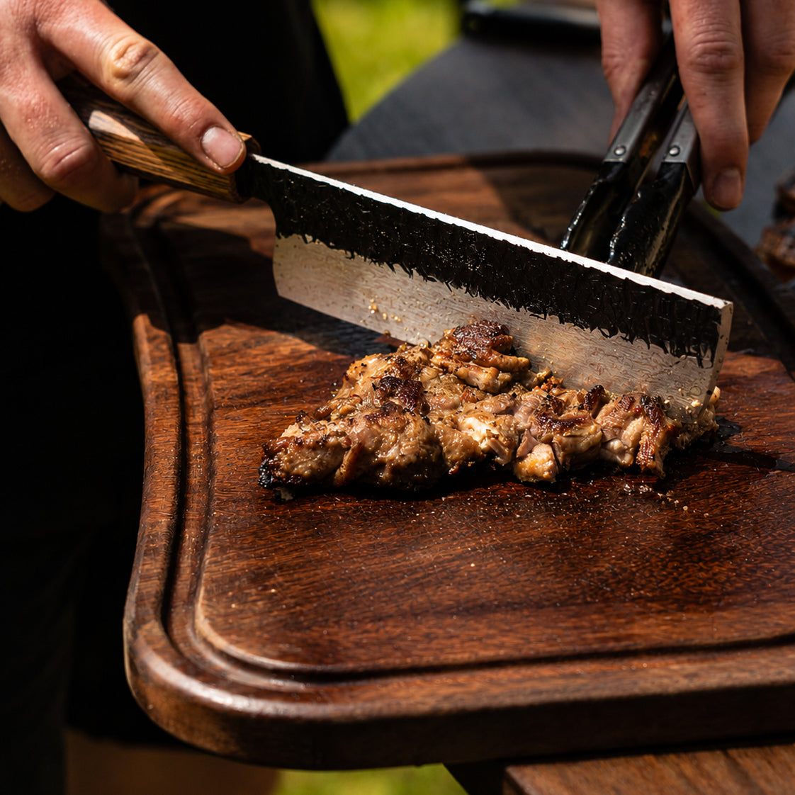 Brasero-plancha VARNEA Signature 85 en acier Corten — vue 5