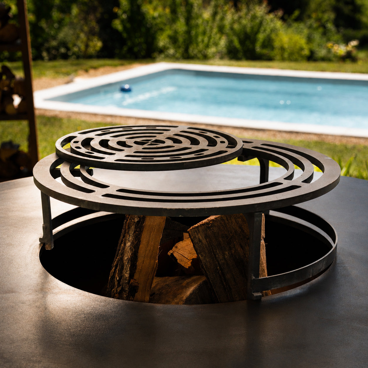 VARNEA Grille de cuisson multifonctions — acier