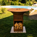 VARNEA Couvercle en acier Corten