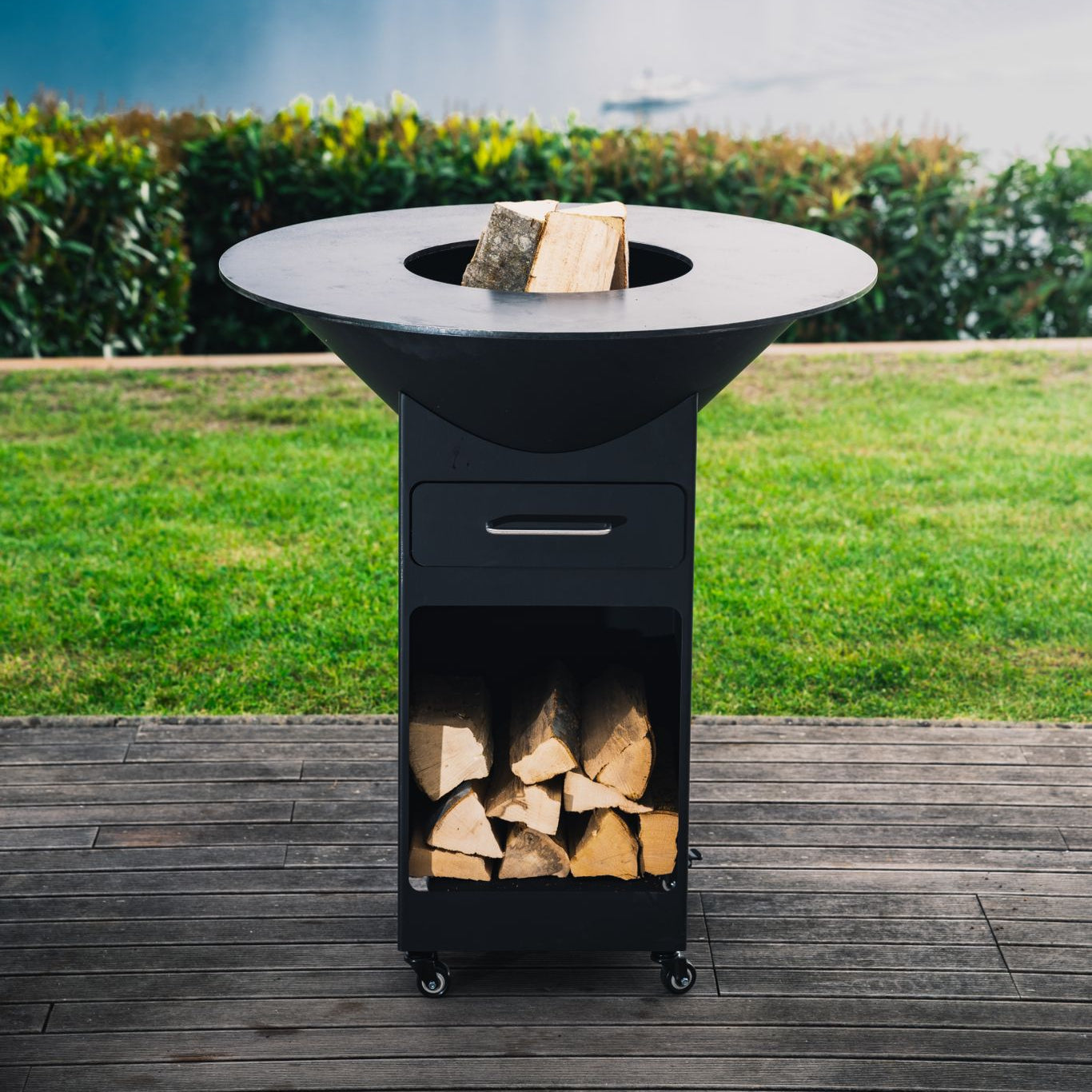 Brasero-plancha VARNEA Signature 85 finition noire