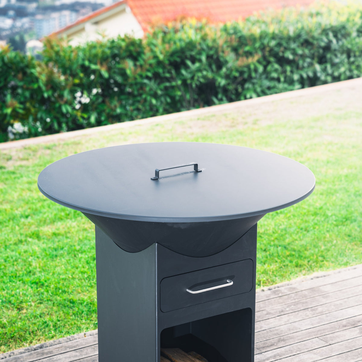 VARNEA Couvercle en acier Corten